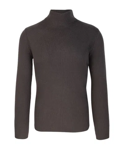 Emporio Armani High-neck Sweater In Black