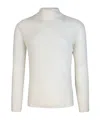 Emporio Armani High-neck Sweater In White