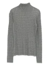 Emporio Armani Turtle-neck Sweater In Gray