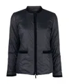 Emporio Armani Ea7  Recycled Nylon Blouson Jacket In Black