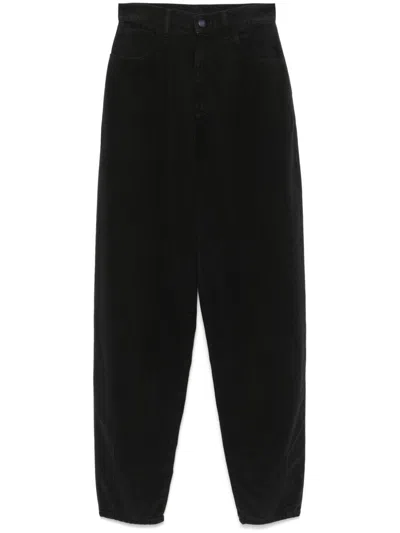 Emporio Armani High-rise Jeans In 黑色