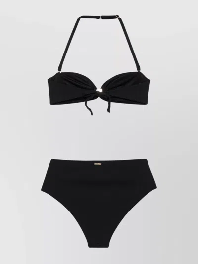 Emporio Armani High Waist Brief Bikini Set