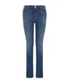Emporio Armani High-waist Skinny-fit Jeans In Blue