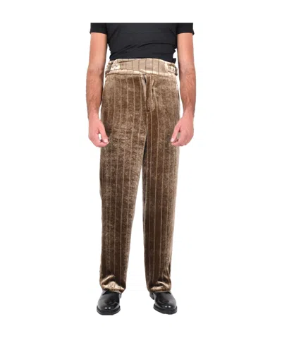 EMPORIO ARMANI EMPORIO ARMANI HIGH WAIST STRAIGHT LEG TROUSERS