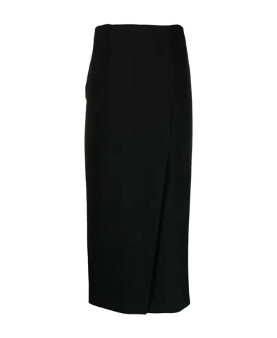 EMPORIO ARMANI HIGH-WAISTED STRAIGHT SKIRT