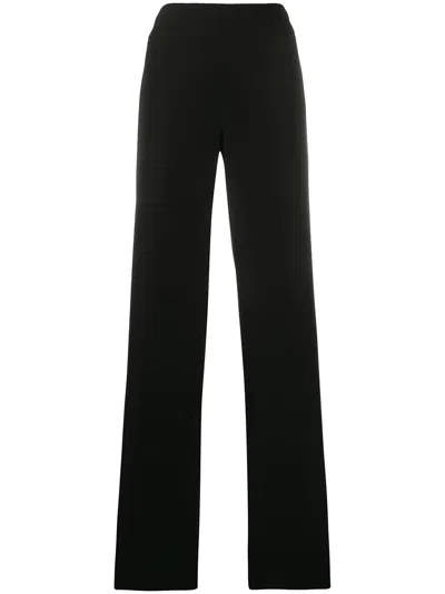 EMPORIO ARMANI HIGH-WAISTED WIDE LEG TROUSERS