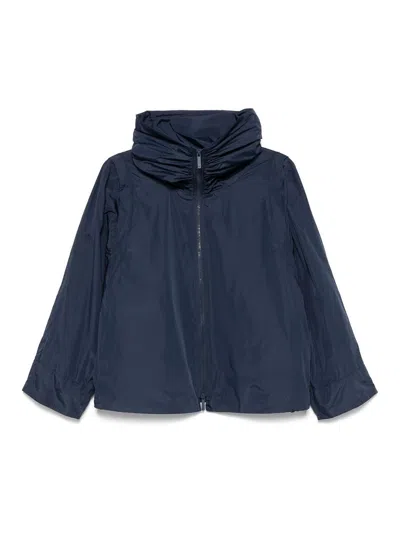EMPORIO ARMANI HOODED BLOUSON JACKET