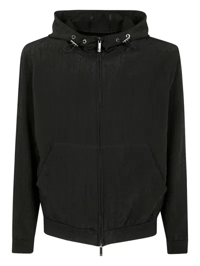 Emporio Armani Men's Blouson Jacket In Black