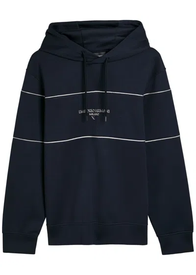 EMPORIO ARMANI EMPORIO ARMANI HOODED JERSEY SWEATSHIRT