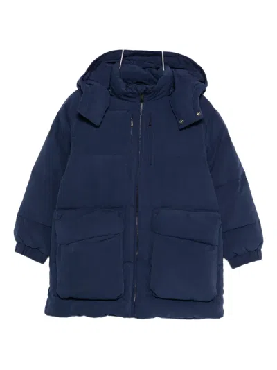 EMPORIO ARMANI HOODED PADDED COAT
