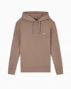 Emporio Armani Hooded Sweatshirt With Micro Logo Patch