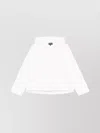 Emporio Armani Hoodie With All-over Logo Print In White