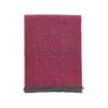 Emporio Armani Houndstooth Jacquard Wool Scarf