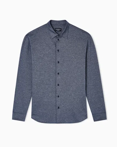 EMPORIO ARMANI ICON JASPÉ JERSEY SHIRT