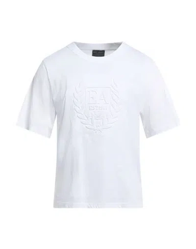 Emporio Armani Icon Man T-shirt White Size S Cotton