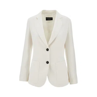 EMPORIO ARMANI ICON TRIACETATE SINGLE-BREASTED JACKET