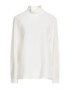 Emporio Armani Woman Top Ivory Size 10 Silk In White