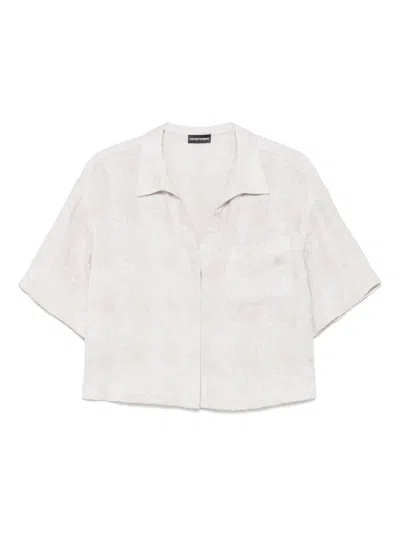 EMPORIO ARMANI INTERWOVEN SHIRT