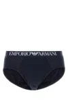 Emporio Armani Multicolor Stretch Cotton Brief Set