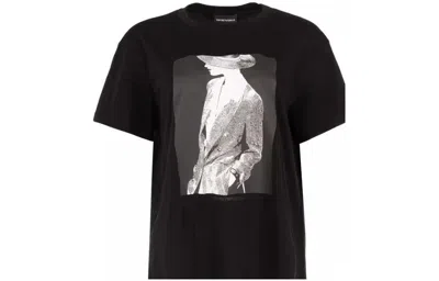 Emporio Armani Item O-neck Short-sleeved T-shirt In Black