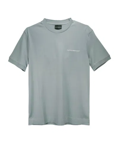 Emporio Armani Item O-neck Short-sleeved T-shirt In Gray