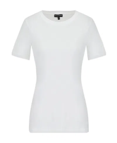 Emporio Armani Item O-neck Short-sleeved T-shirt In White