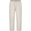 EMPORIO ARMANI IVORY TROUSERS FOR BOY WITH EAGLE