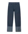 Emporio Armani J01 Wide-leg Jeans In Blue