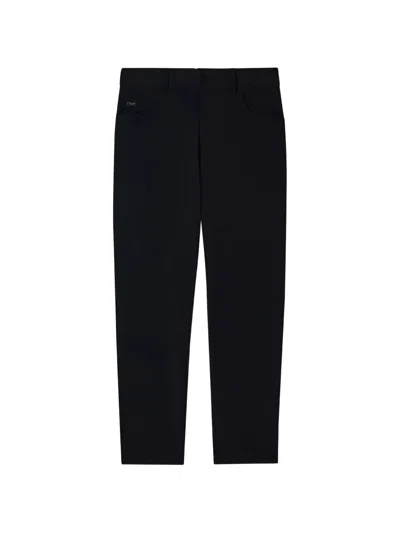 Emporio Armani J05-pocket Trousers In Black