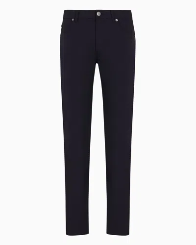 Emporio Armani 1d5slfitjean Sn99 In Black