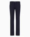 Emporio Armani Official Store J05 Regular-fit Denim Jeans In Navy Blue