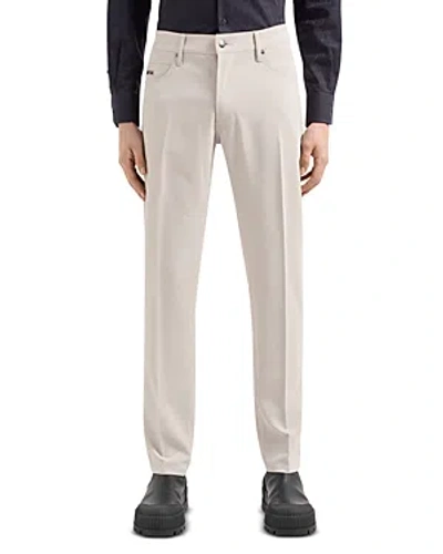 Emporio Armani J05 Slim Fit Jeans In Silver In Neutral