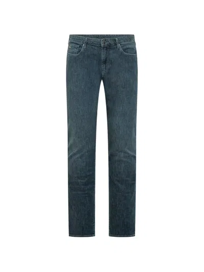 Emporio Armani J06 Jeans In Blue