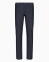 Emporio Armani J06 Slim-fit Comfort-denim Jeans In Blue