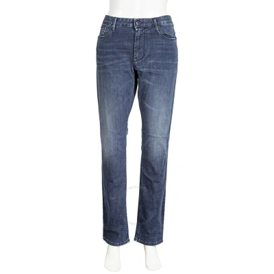 Emporio Armani J06 Slim-fit Stretch Cotton Denim Jeans In Blue