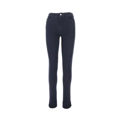 Emporio Armani 'j18' Skinny Fit Jeans In Blue