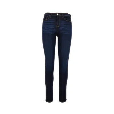 Emporio Armani 'j20' Skinny Fit Jeans In Blue