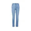 Emporio Armani 'j36' Stretch Denim Jeans In Blue