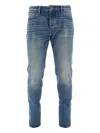 Emporio Armani Stretch Denim J06 Slim Fit Jeans In Blue