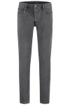 Emporio Armani J75 Mid Rise Jeans In Black
