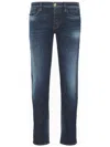 Emporio Armani J75 Slim-cut Jeans In Blau