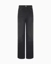 Emporio Armani Belt-loop Jeans In Black