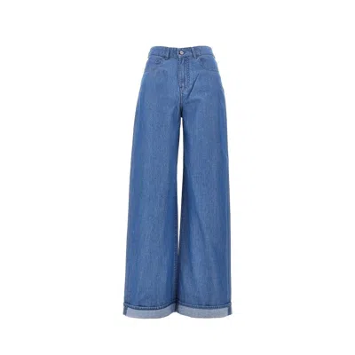 Emporio Armani 'j8b' Stretch Denim Pants In Blue