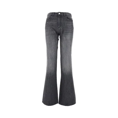 Emporio Armani 'j9d' Slim Fit Jeans In Black