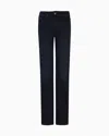 Emporio Armani Tailored Denim Trousers Five Pockets In Multi