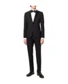 Emporio Armani Jacket And Trouser Suit In Black
