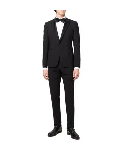 Emporio Armani Jacket And Trouser Suit In Black