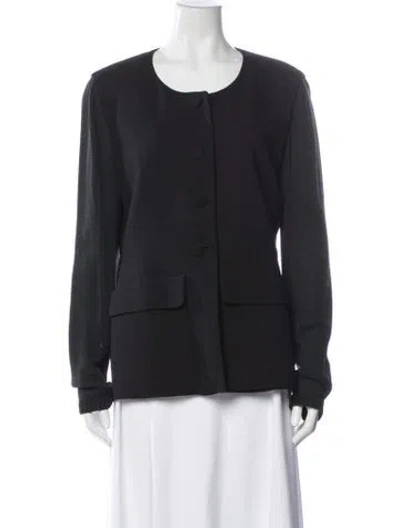 Pre-owned Emporio Armani Jacket In Black