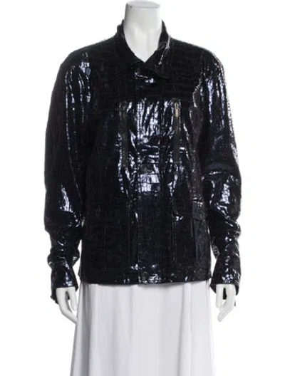 Pre-owned Emporio Armani Jacket In Blue