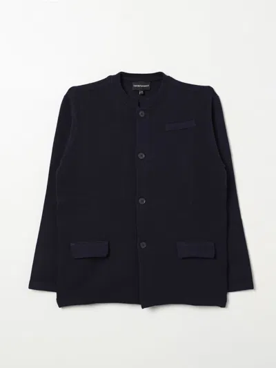 Emporio Armani Jacket  Kids Color Blue In Blau